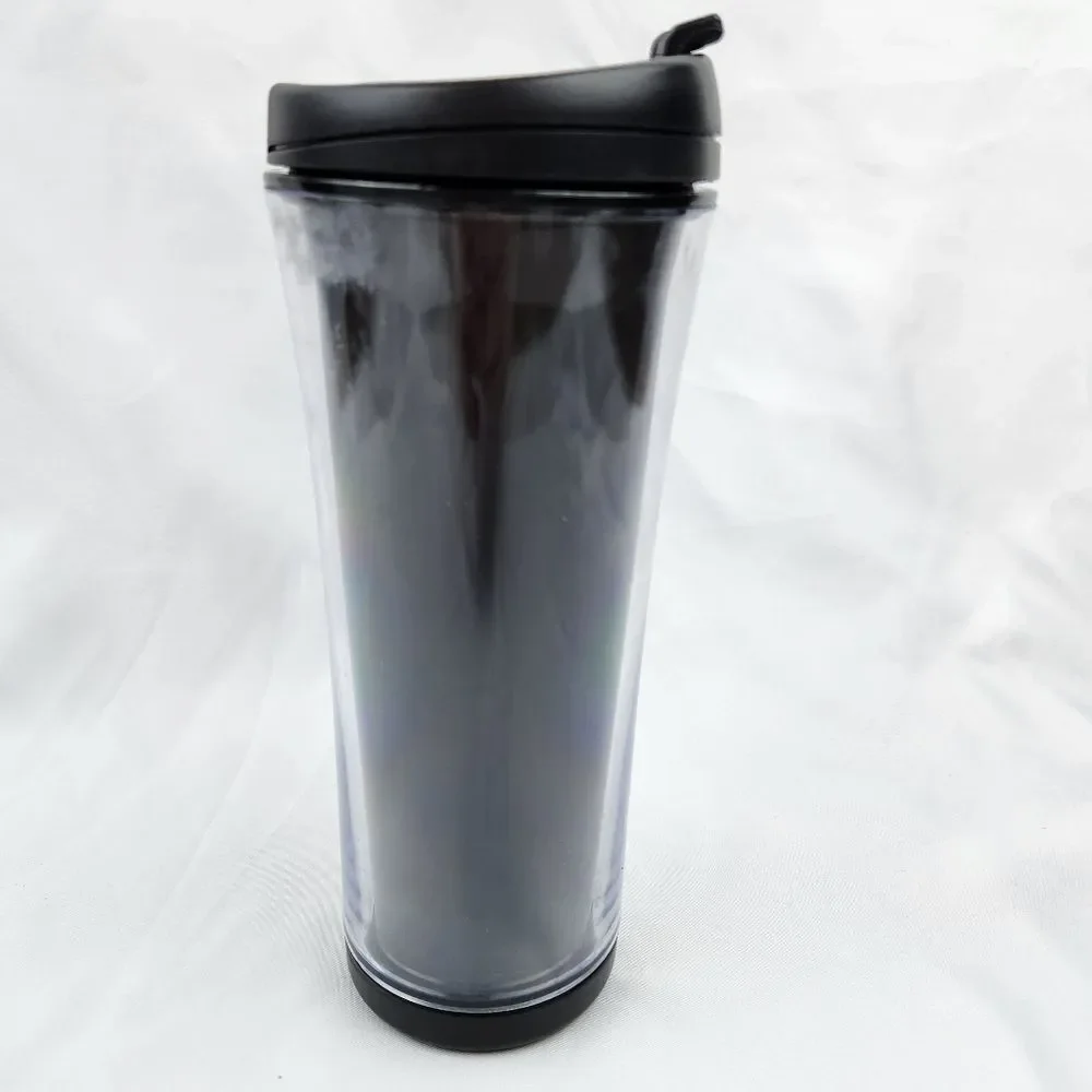 ☕️Starbucks 2007 Black Customizable Create Your Own 16oz Travel Tumbler